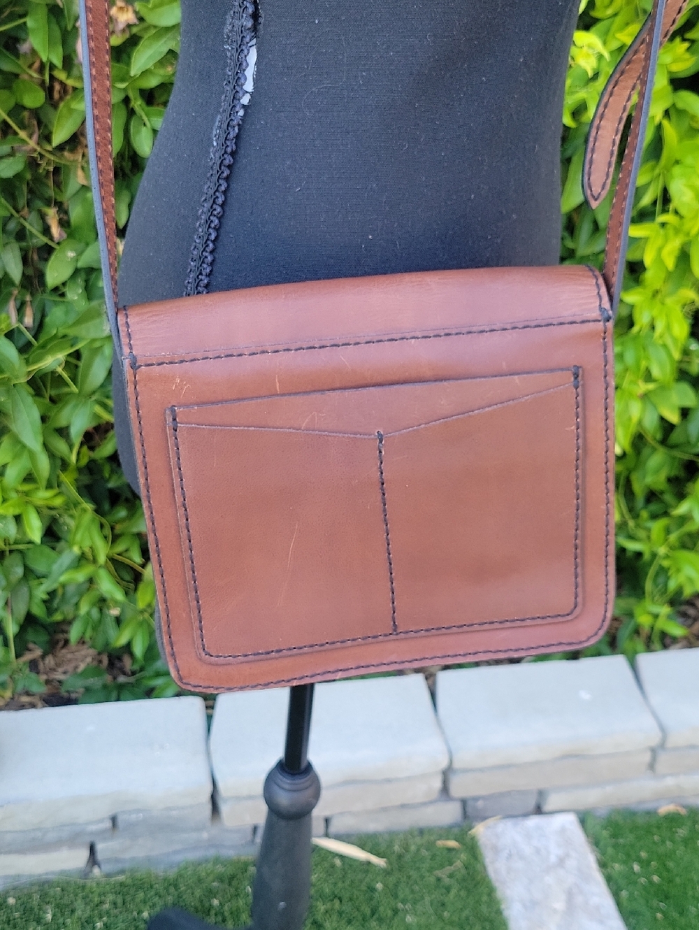 Madewell Albury Brown Leather Crossbody Bag - Picture 8 of 14